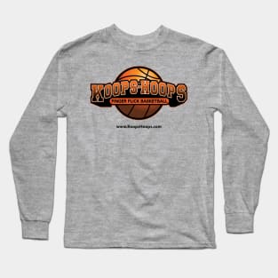 Koops Hoops Finger Flick Basketball Long Sleeve T-Shirt